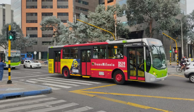 Publicidad en Transmilenio en Buses