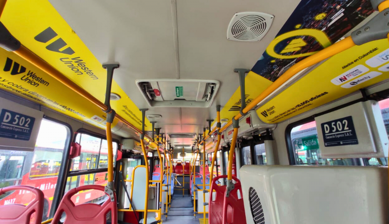 Publicidad Exterior en Buses de Transmilenio