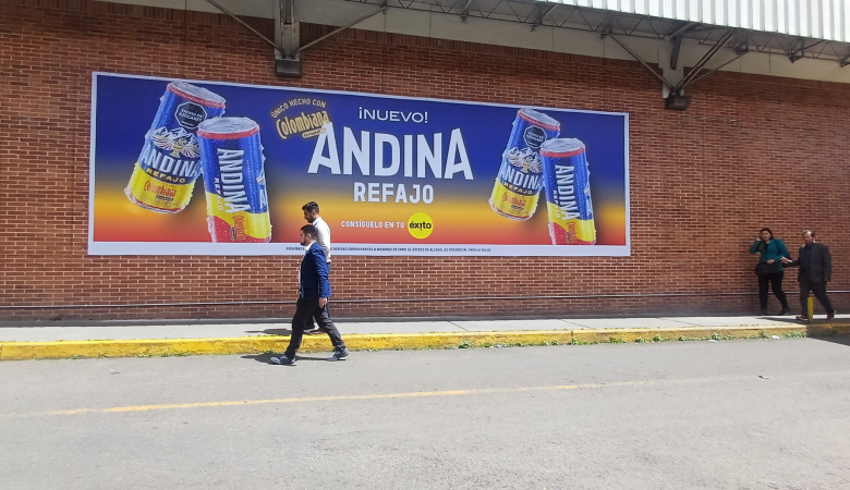 Retail Media Fachadas Andina en el éxito