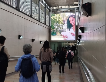 Pantalla Led transmilenio Universidades