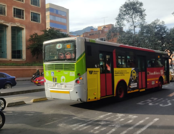 Publicidad en Transmilenio con Western Union